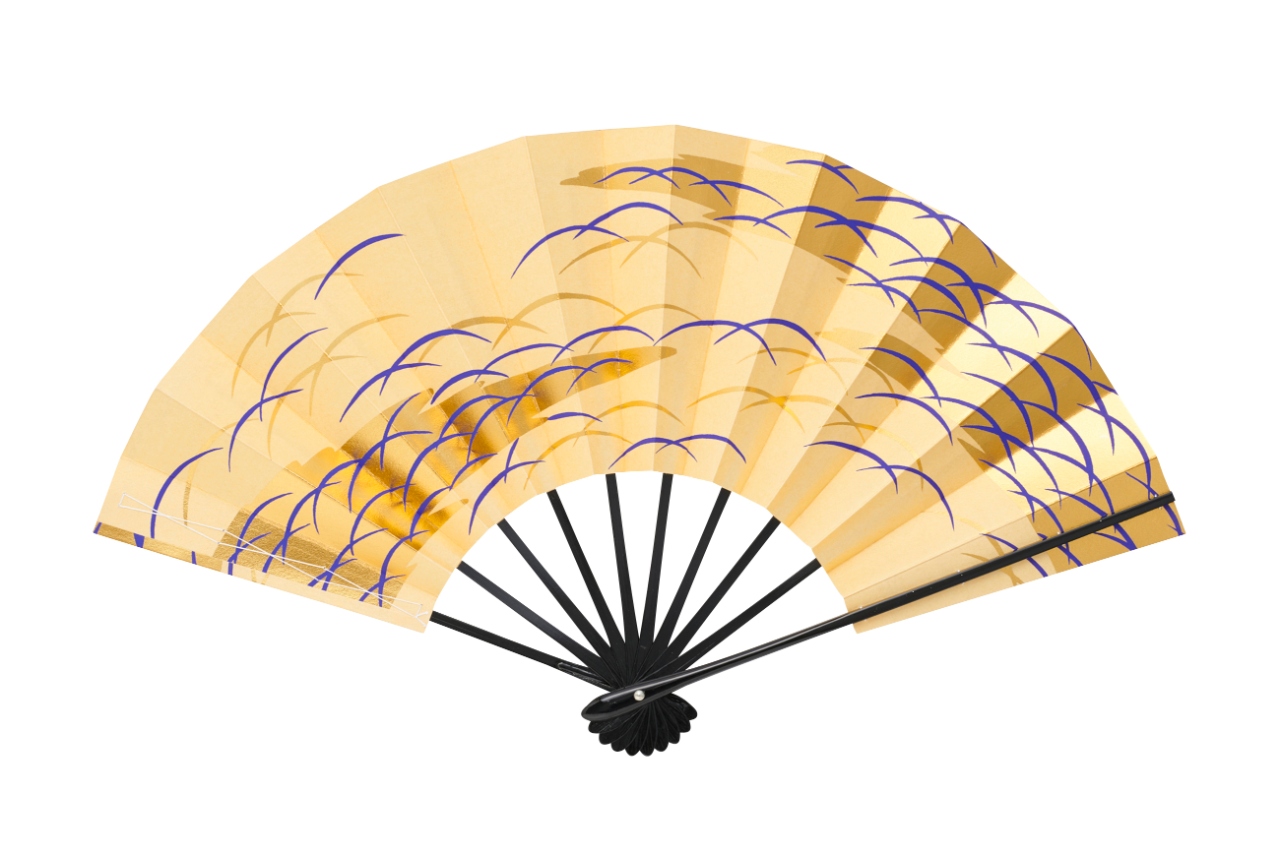 ◇【最終値下げ】505my50◇夏帯 紗 団扇 竹垣 露芝 金糸 袋帯◇美品 ◇【最終値下げ】505my50◇夏帯 紗 団扇 竹垣 露芝 金糸 袋帯